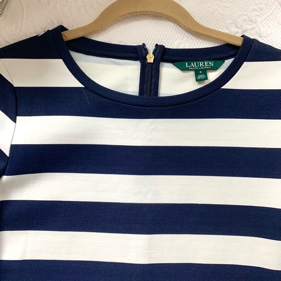 NWT Lauren Ralph Lauren Kitsu Striped Dress - Picture 8 of 16